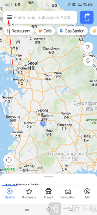 naver地图最新中文版下载