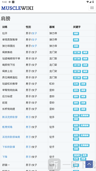 MuscleWiki中文版app下载